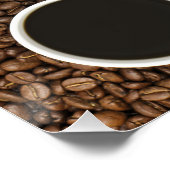 Where Coffee Meets Quiet Moments – Minimalist Cafe Poster (Ecke)