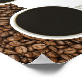 Where Coffee Meets Quiet Moments – Minimalist Cafe Poster (Ecke)