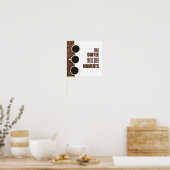 Where Coffee Meets Quiet Moments – Minimalist Cafe Poster (Küche)