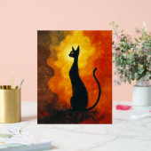 Where curiosity meets the cosmos. acrylschild (Hochzeit)