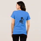 Where curiosity meets the cosmos Tri-Blend shirt (Rückseite voll)