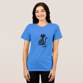 Where curiosity meets the cosmos Tri-Blend shirt (Vorderseite voll)