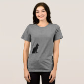 Where curiosity meets the cosmos. Tri-Blend shirt (Vorderseite voll)