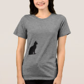 Where curiosity meets the cosmos. Tri-Blend shirt (Vorderseite)