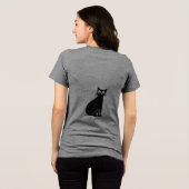 Where curiosity meets the cosmos Tri-Blend shirt (Rückseite voll)