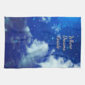 Where Dreams Reside Kitchen Towel | Starry Night  Geschirrtuch (Horizontal)