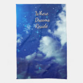 Where Dreams Reside Kitchen Towel | Starry Night  Geschirrtuch (Vertikal)