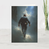 "Where Duty Rests" Sympathy Karte (Vorderseite)