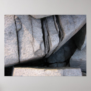 Where edges meet, print poster