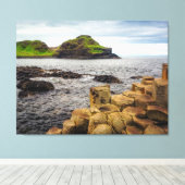 Where Fire Meets Folklore: The Giant's Causeway  Leinwanddruck (Insitu (Holzboden))