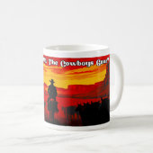 Where Have All The Cowboys Gone? - Design 1 Kaffeetasse (VorderseiteRechts)