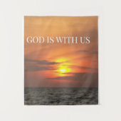 “Where Heaven Feels Near” Wandteppich (Vorderseite)