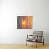 “Where Heaven Feels Near” Wandteppich (Beispiel (Horizontal))