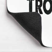 Where I Go Trouble Follows – Funny Matching Couple Mousepad (Ecke)