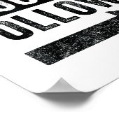 Where I Go Trouble Follows Funny Matching Couple S Poster (Ecke)