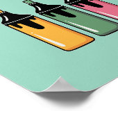 Where Ideas Take Flight And Words Shine Poster (Ecke)