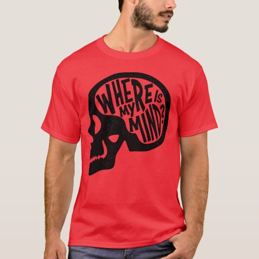 Where is my Mind Fight Club funny T-Shirt (Vorderseite)