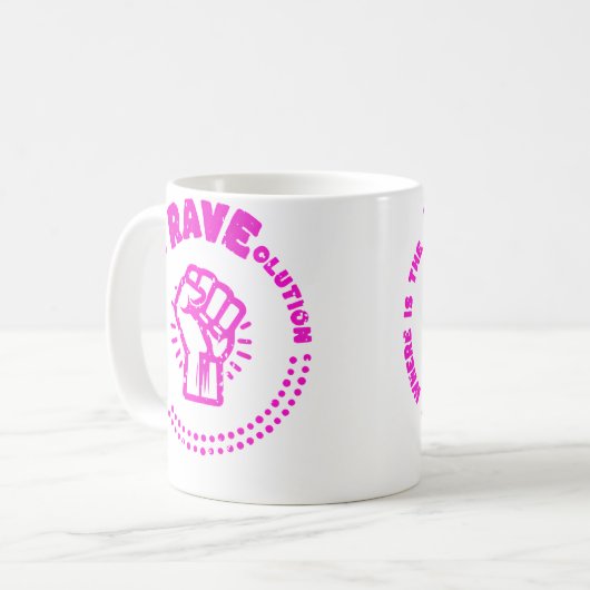 Where Is The Raveolution Electro Music Kaffeetasse (Vorderseite Links)