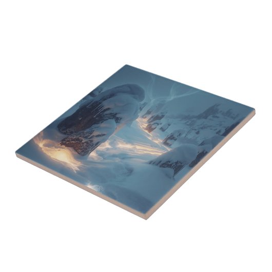 Where Light Wanders in Winter Fliese (Seite)