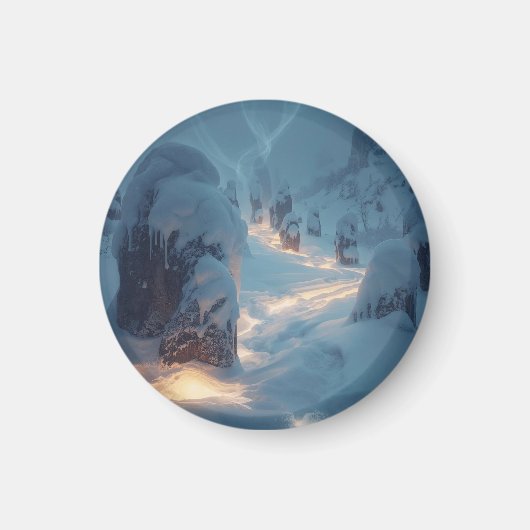 Where Light Wanders in Winter Magnet (Vorne)