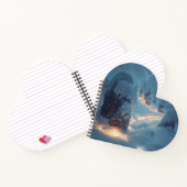 Where Light Wanders in Winter Notizblock (Innenseite)