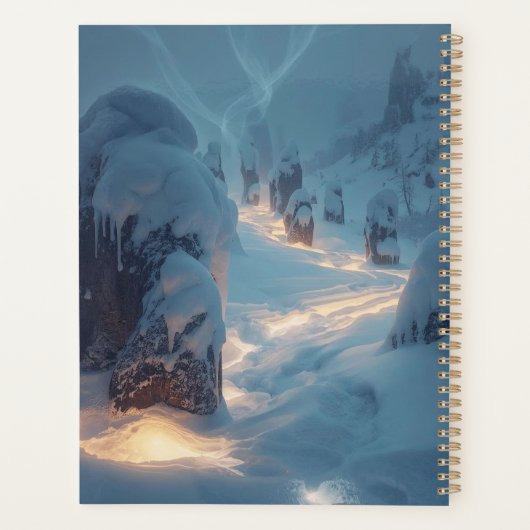 Where Light Wanders in Winter Planer (Rückseite)