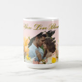 Where Love Blooms Mug | Spring Romance Photo Mug Kaffeetasse (Mittel)