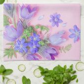 Where Love Grows Kitchen Towel | Floral Tea Towel Geschirrtuch (Gefaltet)