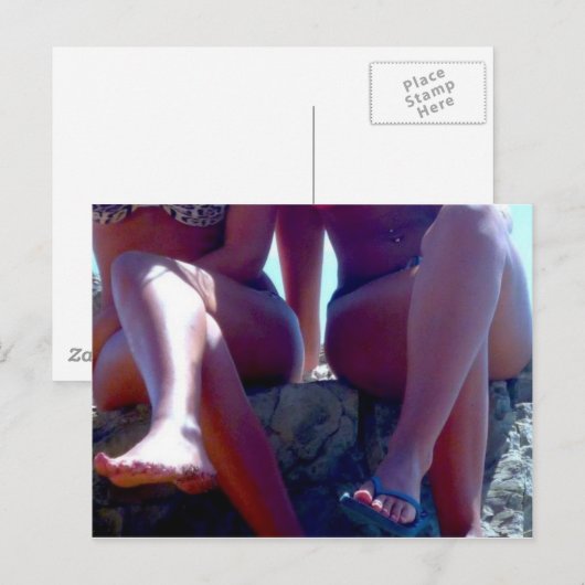 WHERE MEN BELONG POSTKARTE (Vorne/Hinten)