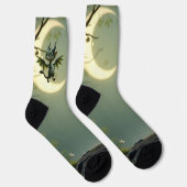 Where moonbeams dance, little mischief awakens.  socken (Rechts)