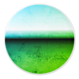 Where Mountains Meet Sea Drawer Pull Knob Keramikknauf