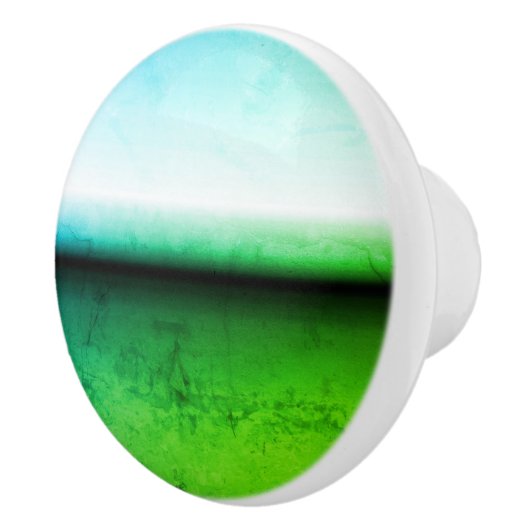 Where Mountains Meet Sea Drawer Pull Knob Keramikknauf (Rechts)