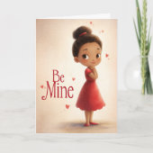 Where My Heart Rests Valentine Card Karte (Vorderseite)