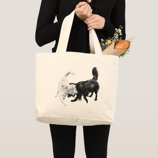 Where Play Begins Jumbo Stoffbeutel (Vorderseite (Produkt))