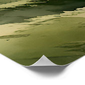 "Where Sky Meets Quiet Sand" - Devon Seascape Poster (Ecke)