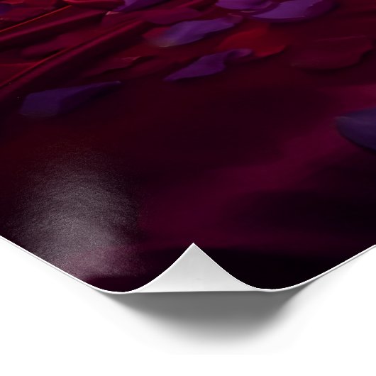 Where Strength Meets Silk Poster (Ecke)