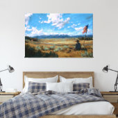 Where the Flag Still Flies Leinwanddruck (Insitu (Schlafzimmer))