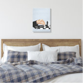 Where the Light Ignites B – Career Journey Leinwanddruck (Insitu (Schlafzimmer))