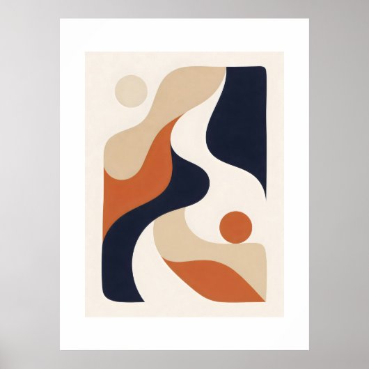 Where the Line Softens Framed Edition Poster (Vorne)