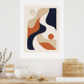 Where the Line Softens Framed Edition Poster (Küche)
