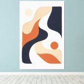 Where the Line Softens Leinwanddruck (Insitu (Holzboden))