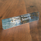 Where the Ocean Meets the Rocks Namensplakette (Seite)