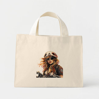 “Where the Road Ends, I Begin” Tote Bag Mini Stoffbeutel