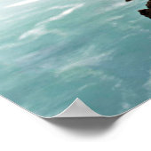 Where the Sky Meets the Sea Poster (Ecke)