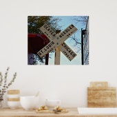 Where the Tracks Lead Poster (Küche)