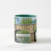 Where the Trout Rise – A Streamside Scene Tasse (Zentrum)