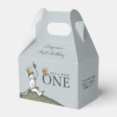 Where the Wild Things Are 1st Birthday Invitation Geschenkschachtel (Vorderseite)