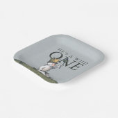 Where the Wild Things Are 1st Birthday Pappteller (Gewinkelt)