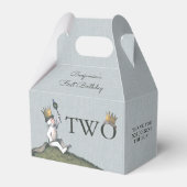 Where the Wild Things Are 2nd Birthday Invitation Geschenkschachtel (Vorderseite)
