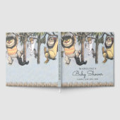 Where the Wild Things Are Baby Shower Gästebuch (Voll)